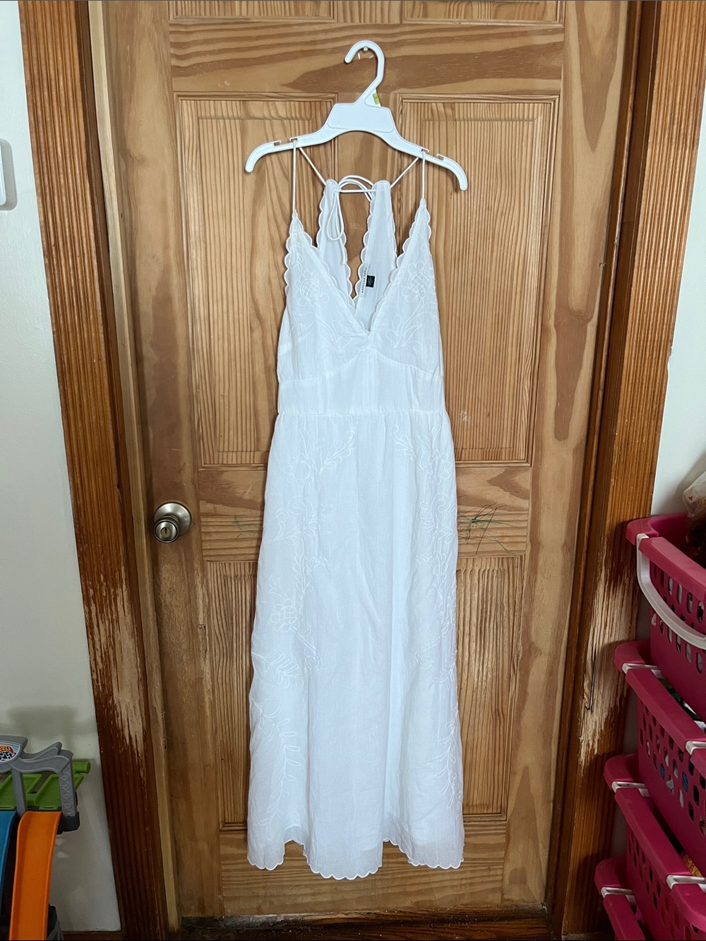 Beautiful white American eagle women’s dress